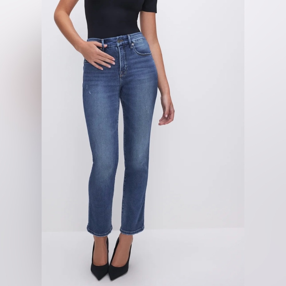 GOOD STRAIGHT COMPRESSION JEANS